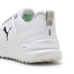 Puma Ignite Elever 2 Wide Widelesslesless Chaussures de golf - Puma White / Puma Black / Puma Silver
