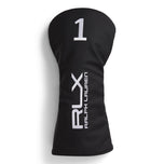 RLX 랄프 로렌 자수 드라이버 헤드 커버 - 블랙