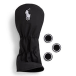 RLX Ralph Lauren 刺绣 Faiway 头套 - 黑色