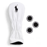 Couvre-tête de parcours brodé RLX Ralph Lauren - Blanc