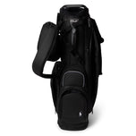 RLX 랄프 로렌 자수 스탠드 골프 백 - 블랙