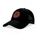 Casquette de golf avec patch en cuir RLX Ralph Lauren - Noir
