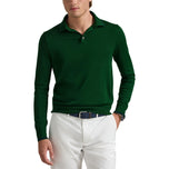 RLX Ralph Lauren Performance Polo -Collar Golf Sweater - New Forest