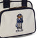 Sac de golf RLX Ralph Lauren Polo Bear Mini Boston - Marine raffinée