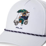 RLX 랄프 로렌 폴로 베어 트윌 골프 모자 - 세라믹 화이트