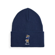 RLX Ralph Lauren Polo Bear Wool Golf Beanie - Refined Navy