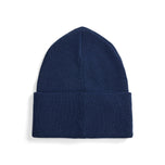 RLX Ralph Lauren Polo Bear Wool Golf Beanie – Raffiniertes Marineblau