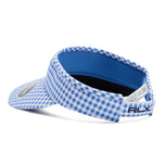 RLX Ralph Lauren Performance Player Visor - Blue Gingham