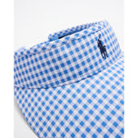 RLX Ralph Lauren Performance Player Visor - Blue Gingham