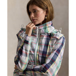 Jaket Golf Berzip Penuh Pakaian Wanita RLX Ralph Lauren - Spring Madras