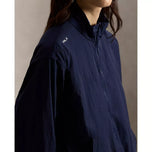 RLX Ralph Lauren Mockneck Full-Zip Windbreaker Golf Jacket - Refined Navy