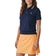 RLX Ralph Lauren Polo de golf à col en crochet Tour Pique pour femmes - Refined Navy Multi
