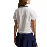 Polo de golf RLX Ralph Lauren pour femmes Tour Pique - Blanc céramique