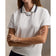 Polo de golf RLX Ralph Lauren pour femmes Tour Pique - Blanc céramique
