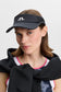 J.Lindeberg Women's Gain Golf Visor - Black