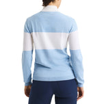 Rohnisch Women Kora Knitted Half Zip Golf Pullover - Dove Blue