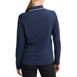 Rohnisch Miriam golfpoloshirt met lange mouwen voor dames - marineblauw