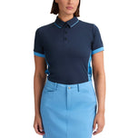 ROHNISCH Dames Ultra Viola UV Golfshirt met korte mouwen - Navy