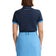 ROHNISCH Dames Ultra Viola UV Golfshirt met korte mouwen - Navy
