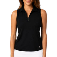 Golftini Wanita Keren Wanita Lengan Golf Polo Shirt - Sand Bar