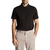 Lyle & Scott Tonal Eagle Golf Tech Polo Shirt - Jet Black