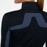 J.Lindeberg Dames seizoensgebonden Janice Golf Mid Layer - JL Navy