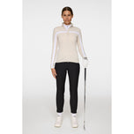 J.Lindeberg Dames seizoensgebonden Janice Golf Mid Layer - Moonbeam