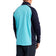 Sunderland Aspen Quarter Zip Raglan Paneled Water Repellent Golf Midlayer - Aqua