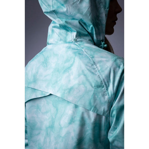 Sunderland Women's Aurora Whisperdry Lightweight Waterproof Golf Jacket - Mint Mist Print