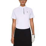 J.Lindeberg Women’s Tara Golf Polo Shirt - Puti