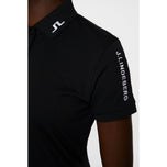 J.Lindeberg Dames Tour Tech Golf Polo Shirt - Black