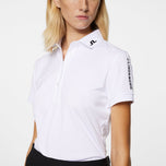 J.Lindeberg Women's Tour Tech Golf Polo - blanc - blanc