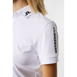 J.Lindeberg Women's Tour Tech Golf Polo - blanc - blanc