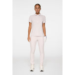 J.Lindeberg Women’s Tour Tech Golf Polo Shirt - Grey Lilac