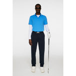 J.Lindeberg Tour Tech Regular Fit Golf Polo Shirt - Sonic Blue