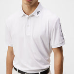 J.Lindeberg Tour Tech regelmäßig Fit Golf Polo Shirt - Weiß