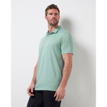 Travis Mathew Acropolis Golf Polo Shirt  - Eggshell Blue