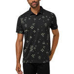 Kaos Polo Golf Kereta Minuman Travis Mathew - Hitam