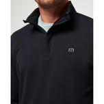 Travis Mathew Cloud 2.0 Golf 1/4 Zip - Black