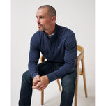 Travis Mathew Cloud 2.0 Golf 1/4 Zip - Heather Blue