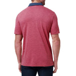Travis Mathew Karaniwang Interes Polo Golf Shirt - Rose Wine