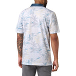 Travis Mathew vedergewicht Drift golfpoloshirt - wit