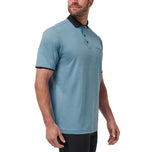 Travis Mathew Featherweight Pocket Golf Golf Polo Shirt - Captains Blue