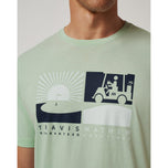 트래비스 매튜 플레이어 주차 골프 티 - 아쿠아 폼