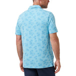 Travis Mathew Port Day Golf Shirt - Luftblau