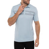 Travis Mathew San Pedro Golf Polo Shirt - Ash Blue