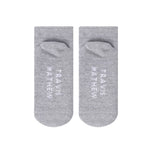 Travis Mathew Shorty Smalls 2.0 Golf Sock - Heather Alloy