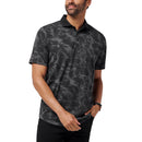Travis Mathew studeert in het buitenland golfpolo shirt - zwart