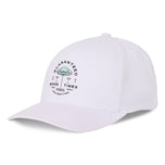 Travis Mathew Summer Sail Snapback Cap - White