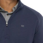 Travis Mathew heeft een geüpgraded Golf Quarter Zip - Navy